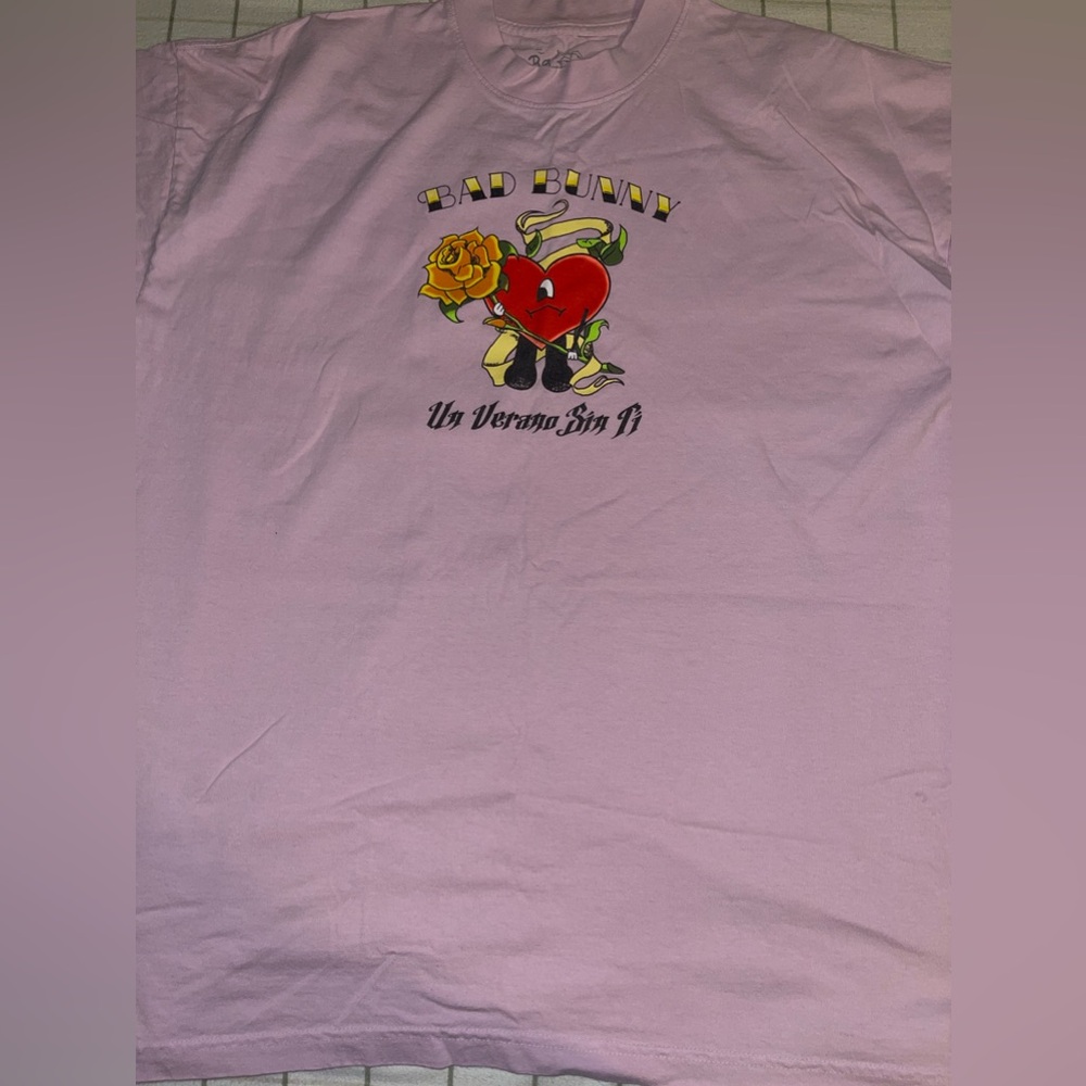Bad bunny Worlds hottest Tour Merch